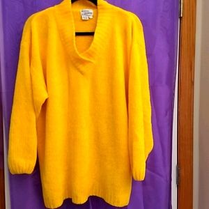 Bright Yellow Sweater